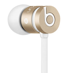 Beats by Dr. Dre UrBeats In-Ear Headphones with 3 Button Mic/Remote, Icon Collection Gold